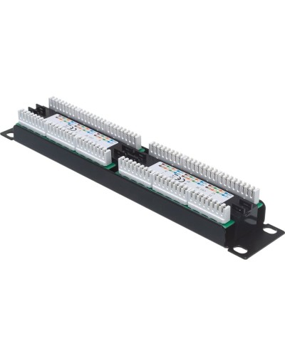 Панель коммутационная 10, 1U, 12 портов UTP, RJ-45, CAT 5e REXANT 04-0025 в Новороссийске Патч панель Pintop.ru