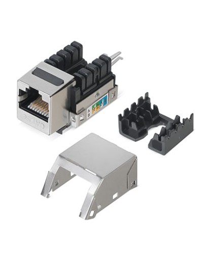 Вставка Cabeus KJ-RJ45-Cat.5E-SH-90 в Новороссийске Модули Keystone Pintop.ru