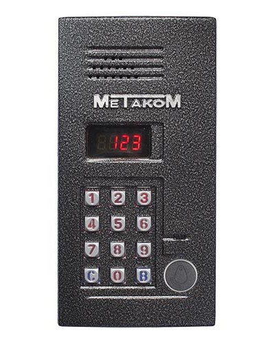 Блок вызова домофона Метаком MK2012-RFEVN в Новороссийске Блоки вызова многоабонентные Pintop.ru