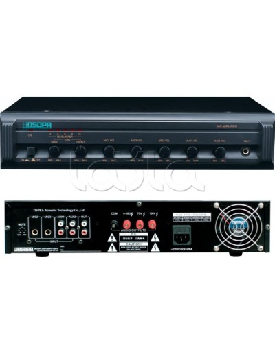 Микшер-усилитель DSPPA MP-300P в Новороссийске Система оповещения и трансляции Dsppa Pintop.ru