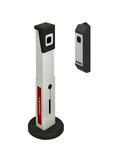 Комплект беспроводных фотоэлементов CARDDEX PR-01 (передатчик и приемник, навесной + стойка) в Новороссийске Запчасти для шлагбаумов и автоматики Pintop.ru