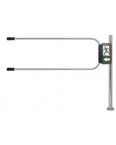 Smartec ST-GR014EC-CR - Калитка аварийного выхода с электромагнитом, хромированная, в комплекте стойка 1000 х D50 мм и створка 1400 х D25 мм. в Новороссийске Калитки Pintop.ru