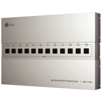 Щит выходной коммутации с грозозащитой на 8 линий МЕТА 7454