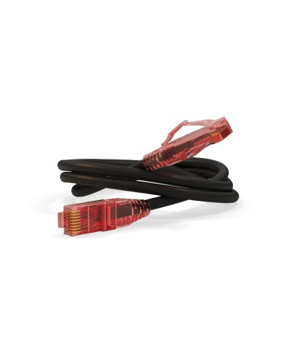 Патч-корд U/UTP Hyperline PC-LPM-UTP-RJ45-RJ45-C5e-10M-LSZH-BK в Новороссийске Патчкорды (медные) Pintop.ru