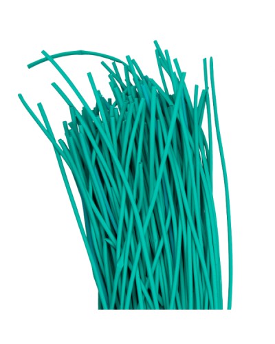 Термоусаживаемая трубка ТУТ нг 2/1 зеленая в отрезках по 1м EKF PROxima (tut-2-j-1m) в Новороссийске Аксессуары для кабель-канала Pintop.ru