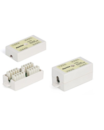 Адаптер проходной (coupler), Dual IDC, категория 5e, 4 пары Hyperline CA-IDC-C5E-WH в Новороссийске Проходные адаптеры Pintop.ru
