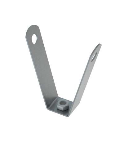 V-подвес для профнастила М10 КМ-Профиль (VPSM10) в Новороссийске Аксессуары для лотков Pintop.ru