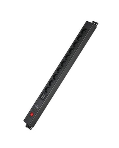 Блок распределения питания вертикальный для 19 шкафов DKC R5VSH10SWOPAM в Новороссийске Блоки розеток Pintop.ru