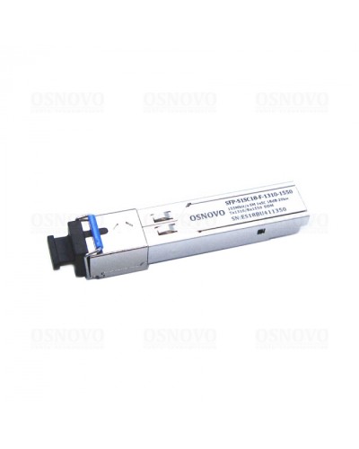 SFP модуль OSNOVO SFP-S1SC18-F-1310-1550 в Новороссийске Модули SFP/XFP/GBIC Pintop.ru