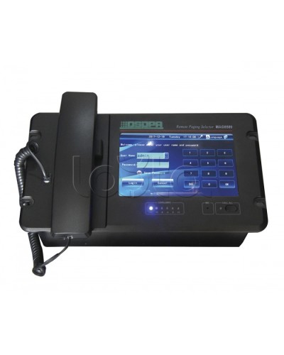 Терминал микрофонный DSPPA MAG-6589 в Новороссийске Система оповещения и трансляции Dsppa Pintop.ru