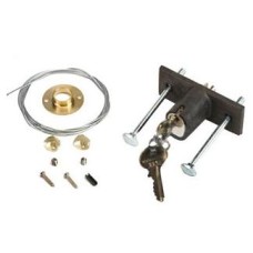 Замок дистанционной разблокировки потолочного привода с ключом №1 Faac 424591001