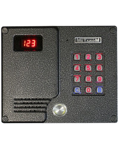 Блок вызова домофона Метаком MK2007-TM-EV в Новороссийске Блоки вызова многоабонентные Pintop.ru