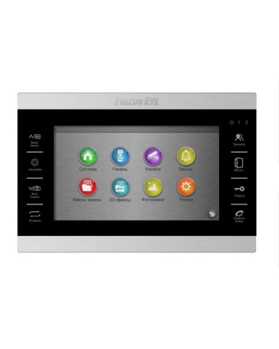 Видеодомофон Falcon Eye Atlas Plus HD (Black) в Новороссийске Абонентские видеоустройства Pintop.ru
