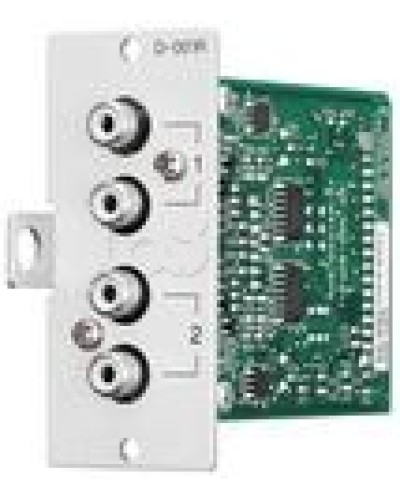 Модуль стерео входа небалансный 2-х канальный TOA D-001R в Новороссийске Системы оповещения и трансляции TOA Pintop.ru