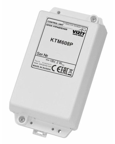 Блок управления контроллера ключей Vizit КТМ608Р в Новороссийске Блоки управления многоабонентные Pintop.ru