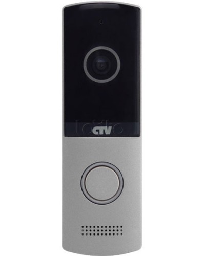 Панель вызывная CTV-D4003NG (серебро) в Новороссийске Вызывные видеопанели малоабонентные Pintop.ru