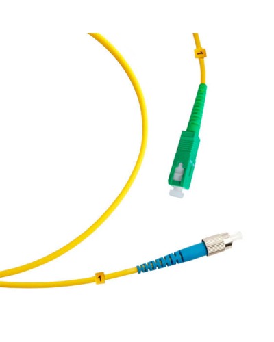 Шнур оптический simplex SC/APC-FC/UPC 9/125 sm 1,5м LSZH Cabeus FOP(s)-9-SC/APC-FC/UPC-1,5m в Новороссийске Патч-корды оптические Pintop.ru