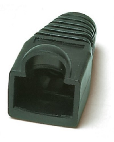 Изолирующий колпачок для разъемов RJ-45, черный (10 шт.) Hyperline BOOT-BK-10 в Новороссийске Коннекторы и разъемы Pintop.ru