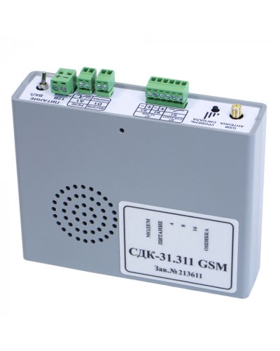 Блок контроля GSM Кристалл СДК-31.311GSM в Новороссийске Приемно-контрольные приборы Pintop.ru