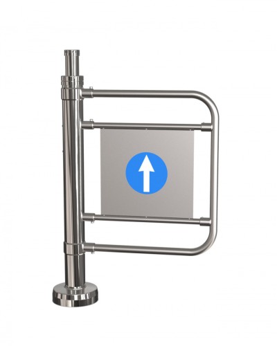 Калитка электромеханическая Ростов-Дон Ростов-Дон К32М-230 ХРОМ (без дуги) (0910-01) в Новороссийске Калитки Pintop.ru