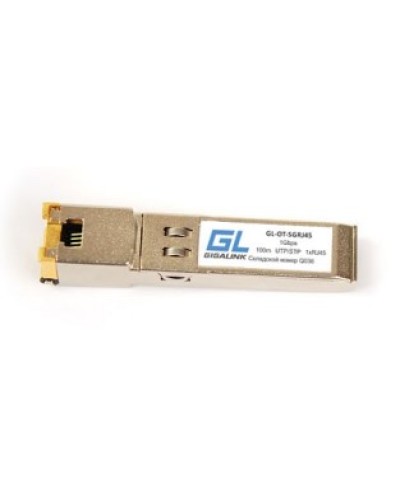 Модуль SFP+ Gigalink GL-OT-STRJ45 в Новороссийске Модули SFP/XFP/GBIC Pintop.ru