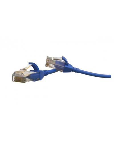 Патч-корд U/UTP Hyperline (PC-LPT-UTP-RJ45-RJ45-C6-3M-LSZH-BL) в Новороссийске Патчкорды (медные) Pintop.ru