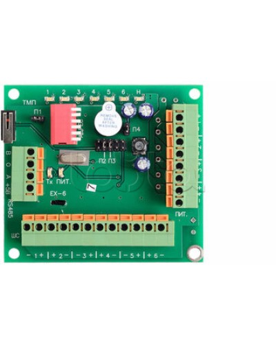 Модуль расширителя шлейфов Полисервис EX-6-1 в Новороссийске Модули сопряжения Pintop.ru