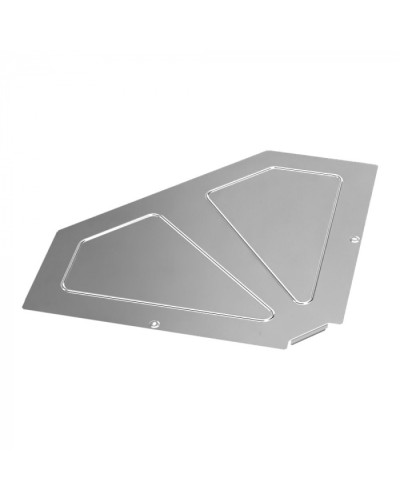 Крышка угла горизонтального 90 градусов Стандарт INOX (AISI 304) 600 Промрукав (PR16.3522) в Новороссийске Аксессуары для лотков Pintop.ru