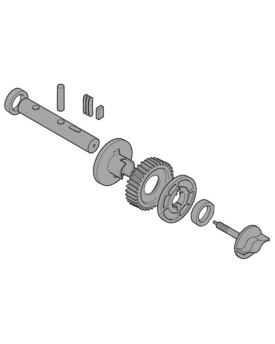 Выходной вал BX-P Came 119RIBX028 в Новороссийске Запчасти для шлагбаумов и автоматики Pintop.ru