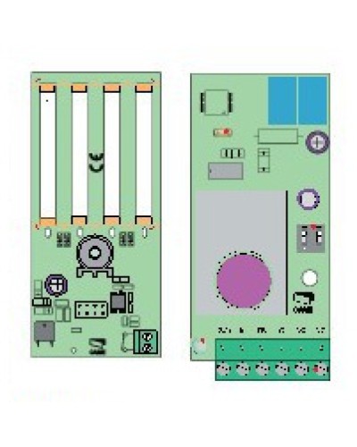 Плата RX DIW01 DBC01 Came 119RIR252 в Новороссийске Запчасти для шлагбаумов и автоматики Pintop.ru