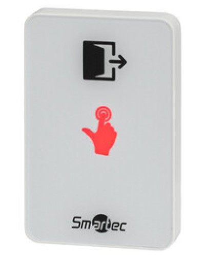 Сенсорная кнопка выхода накладная Smartec ST-EX410L-WT в Новороссийске Кнопки выхода Pintop.ru