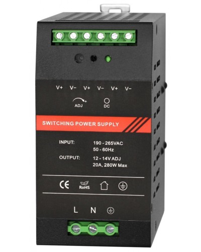 Блок питания Smartec ST-PS120DDU-BK в Новороссийске Дополнительное оборудование для СКУД Pintop.ru