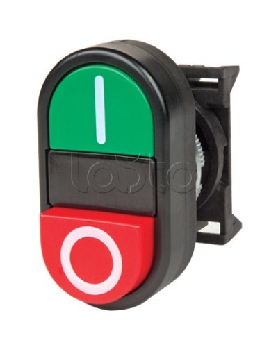 Кнопка двойная плоская с линзой для подсветки DKC ABFLM в Новороссийске Кнопки выхода Pintop.ru