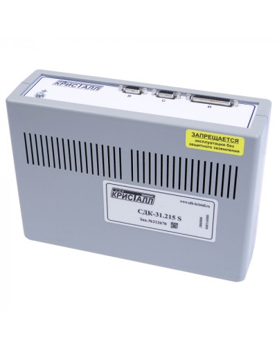 Блок контроля S Кристалл СДК-31.215S в Новороссийске Приемно-контрольные приборы Pintop.ru
