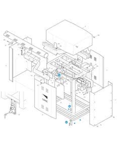 Вал выходной G3750 Came 119RIG331 в Новороссийске Запчасти для шлагбаумов и автоматики Pintop.ru