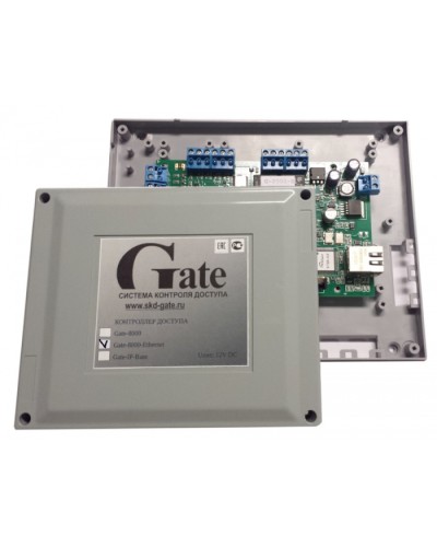 Контроллер базовый Gate-8000-Ethernet в Новороссийске Сетевая СКУД - Gate Pintop.ru