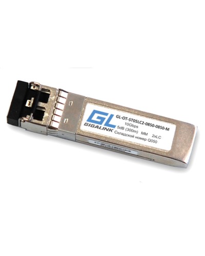SFP+ модуль Gigalink GL-OT-ST05LC2-0850-0850-M в Новороссийске Модули SFP/XFP/GBIC Pintop.ru