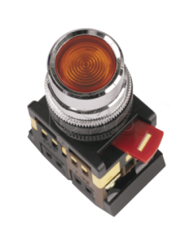 Кнопка ABLF-22 красный d22мм неон/240В 1з+1р IEK BBT10-ABLF-K04 в Новороссийске Кнопки выхода Pintop.ru