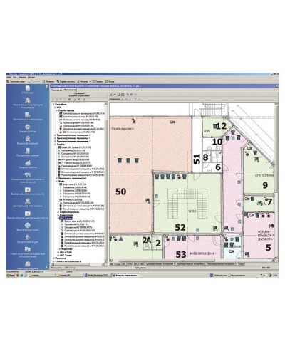 ПО Модуль Мониторинг PERCo-SM08 в Новороссийске Сетевая СКУД Perco Pintop.ru