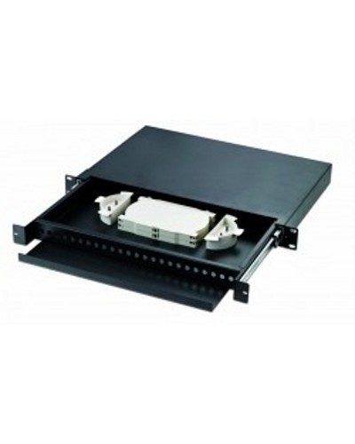 Кросс оптический 19 1U стоечный на 24 адаптера FC LANMASTER LAN-FOBM-RMS-24FC в Новороссийске Кросс оптический Pintop.ru